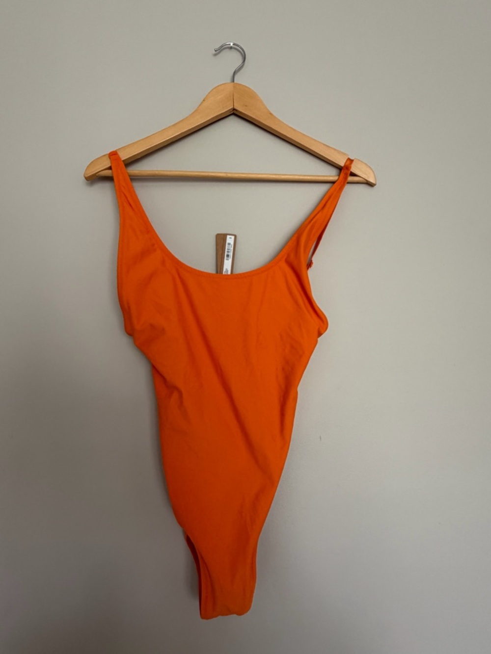 SKIMS Tangerine Scoop Neck One-Piece